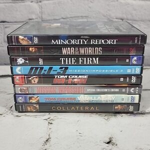 Tom Cruise Movies DVD Lot Of 8 Minority Report The Firm Vanilla Sky Lot #2